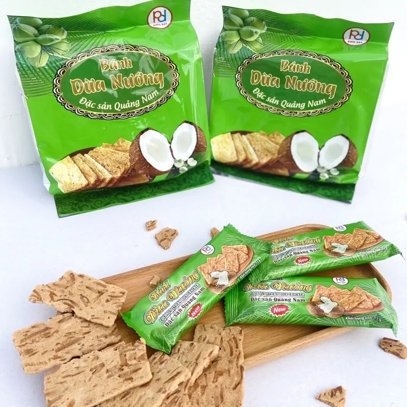 Hình ảnh Bánh Dừa Nướng Quãng Nam- gói 180g