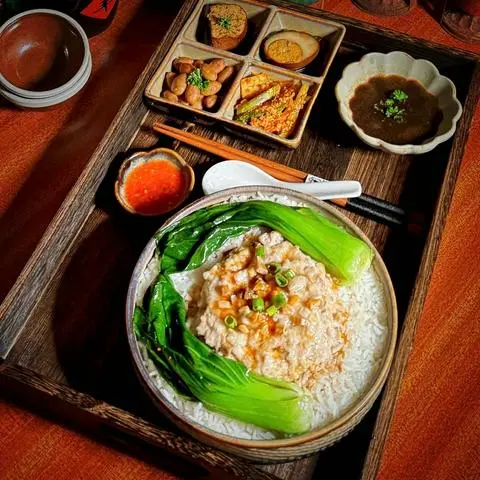 Hình ảnh Set Cơm chả cá mặn