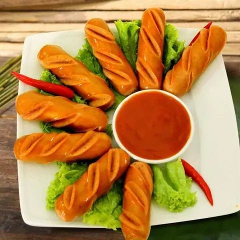 Hình ảnh 2 Xúc xích chiên
