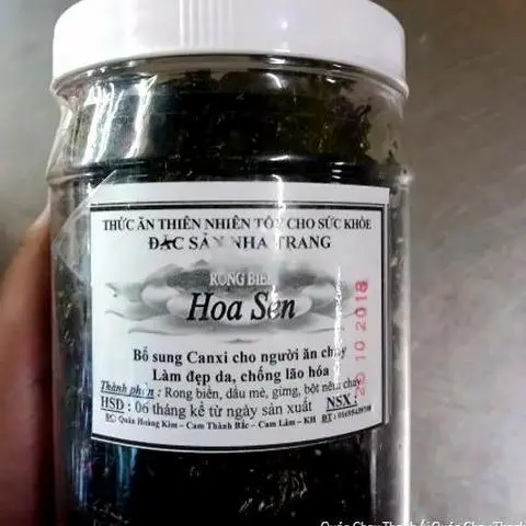 Hình ảnh Rong biển chay( hủ)