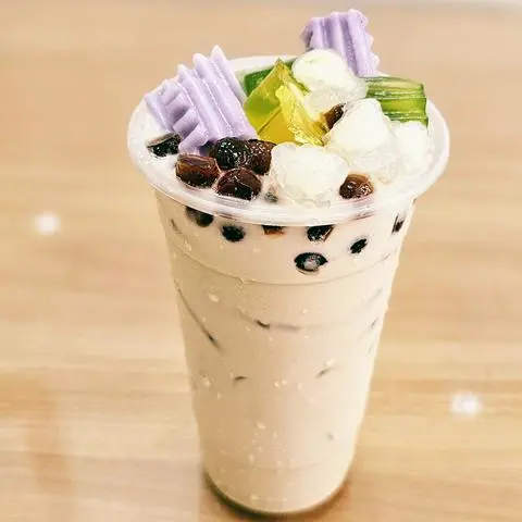 Hình ảnh Trà sữa truyền thống full topping