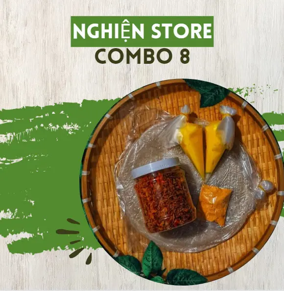 Hình ảnh Combo Búp Bê - Combo Bánh Tráng Phơi Sương 250Gr Kèm 100Gr Muối Tôm Hành Phi - (Tặng Bơ 100Gr)