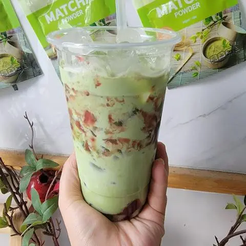 Hình ảnh Matcha latte Cherry 