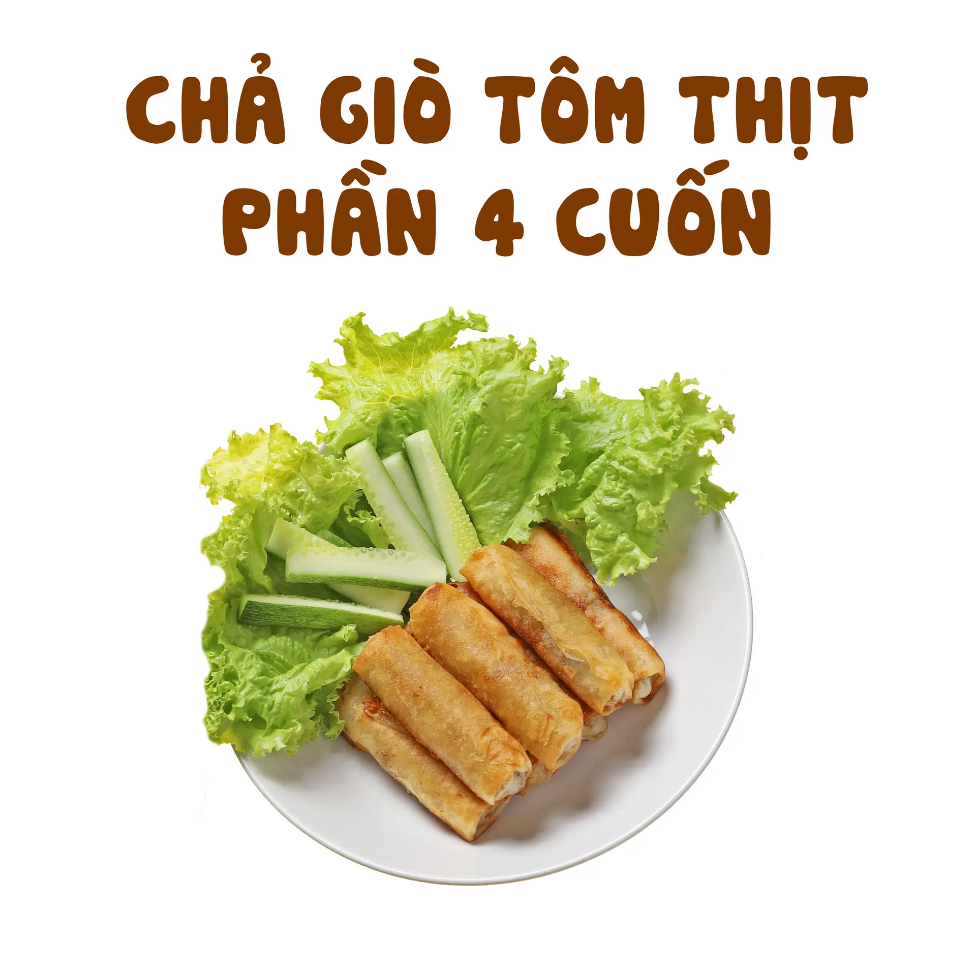 Hình ảnh Chả giò tôm thịt ( chiên sẵn )