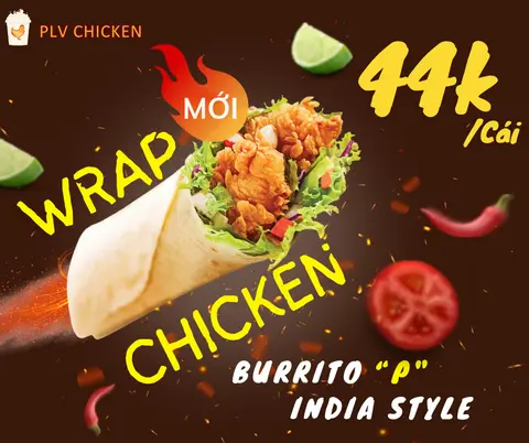 Hình ảnh Burrito "P" Style