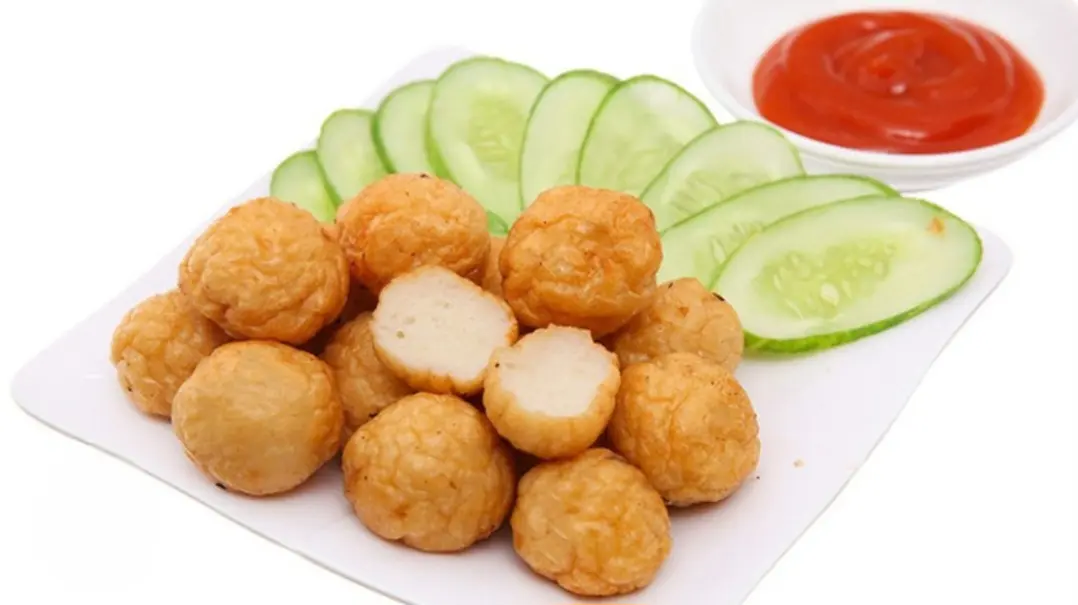 Hình ảnh Combo 50v cá bò tôm viên chiên