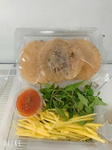 Hình ảnh CƠM CHÁY+ rau xoài, tương ớt