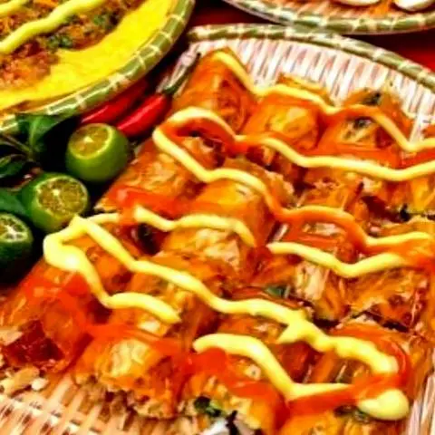 Hình ảnh Bánh tráng cuốn