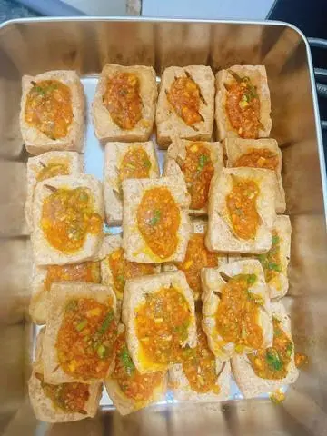 Hình ảnh Cơm đậu hủ chiên sả 