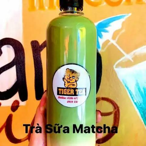 Hình ảnh Trà Sữa Matcha (chai) 500ml