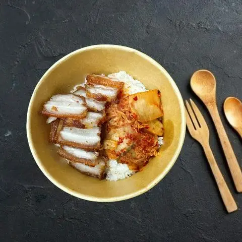 Hình ảnh Cơm Thịt Ba Rọi Chiên 