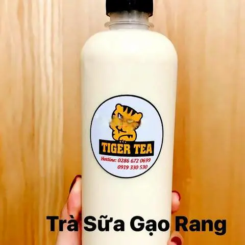 Hình ảnh Trà Sữa Gạo Rang (chai) 500ml