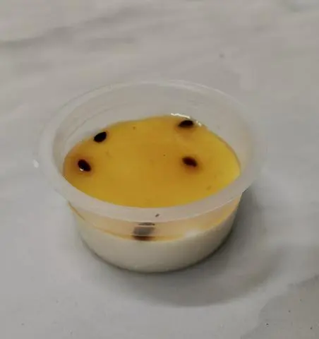 Hình ảnh Panna cotta Vị chanh dây 50ml