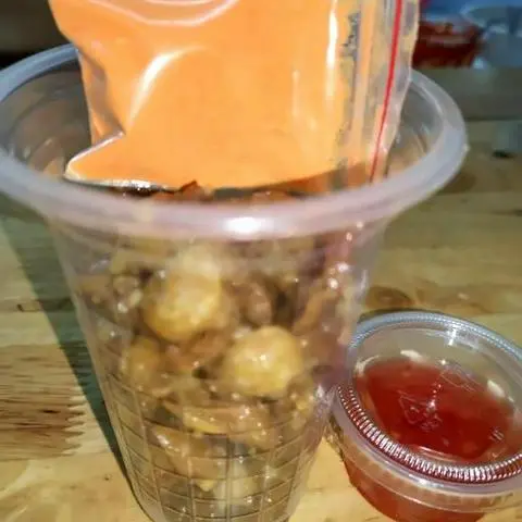 Hình ảnh Da gà lắc phô mai