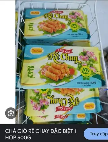 Hình ảnh chả giò rế hộp 500g ( 30cuon)