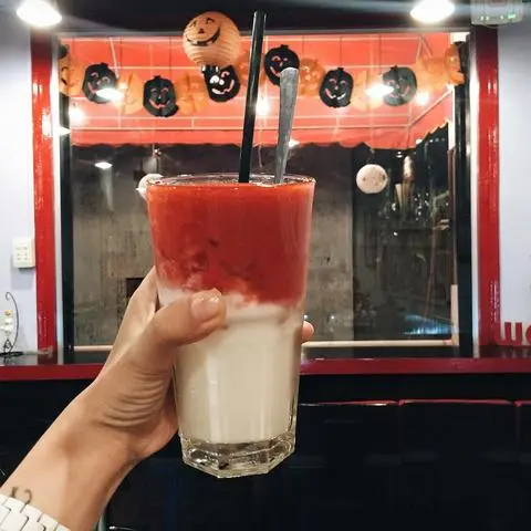 Hình ảnh Sữa Tươi Ép Dưa Hấu