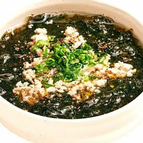 Hình ảnh Canh Rong Biển Thịt Bằm