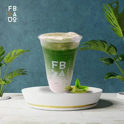 Hình ảnh Matcha Latte Muối Hồng