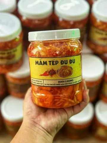 Hình ảnh Mắm Tép Đồng Trộn Đu Đủ 1kg