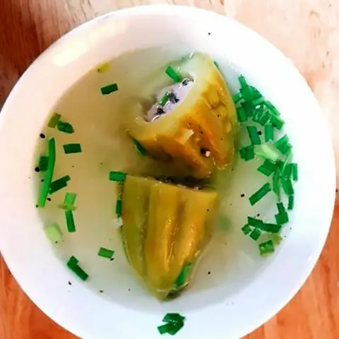 Hình ảnh Canh khổ qua dồn thịt