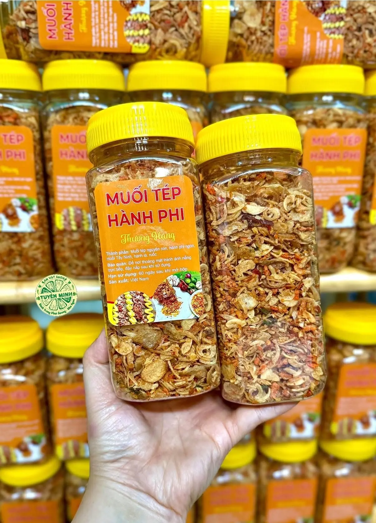 Hình ảnh MUỐI TÉP HÀNH PHI NGON SẠCH 250Gr