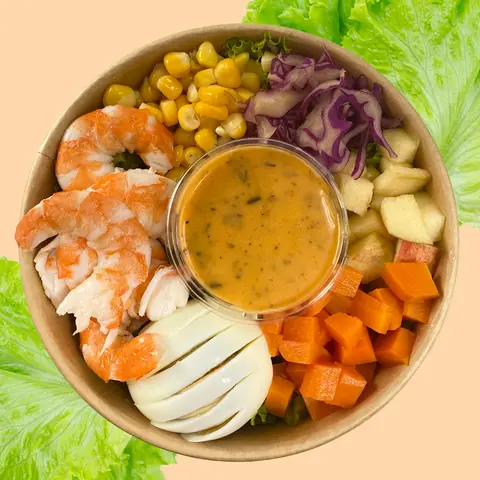 Hình ảnh Salad Tôm Trứng