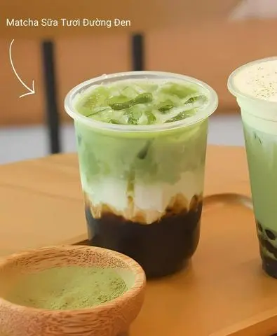 Hình ảnh Sữa Tươi Machiato vị Matcha