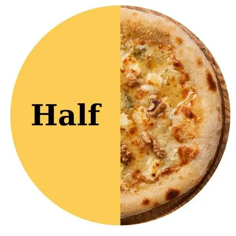 Hình ảnh Quattro Formaggi Half