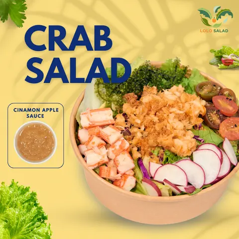 Hình ảnh Crab Salad (Salad cua xốt táo quế)