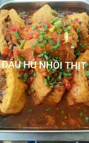 Hình ảnh Cơm đậu hủ nhồi thịt