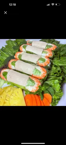 Hình ảnh set 3 gỏi cuốn tôm thịt