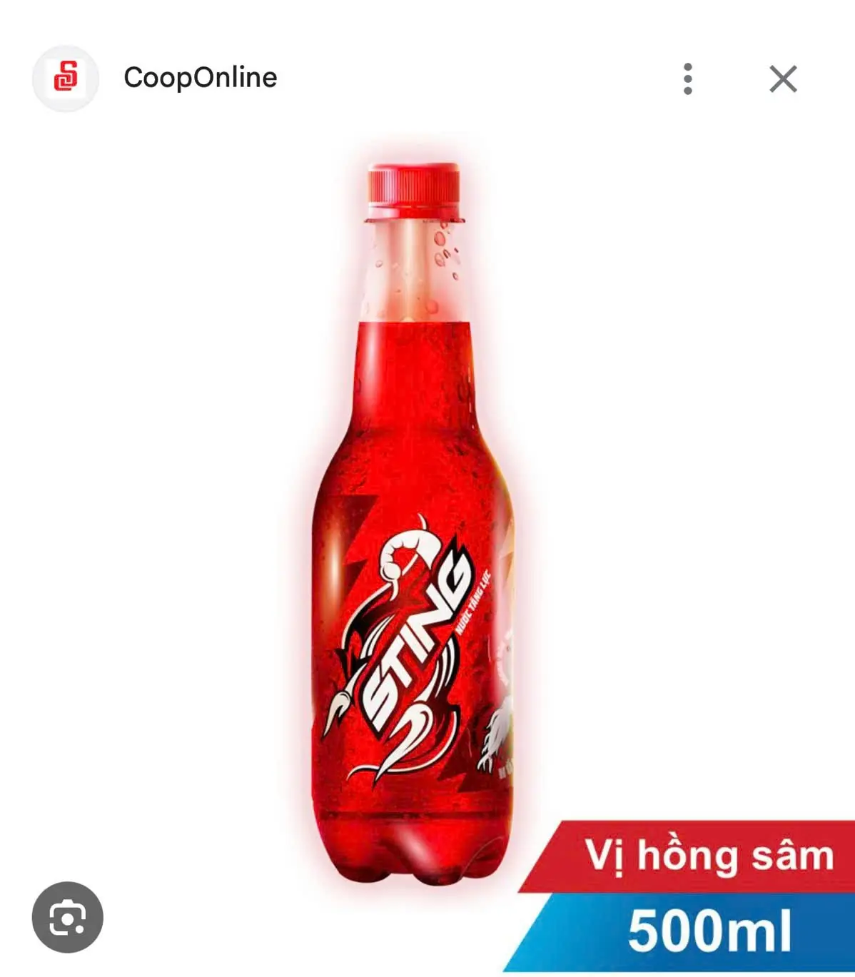 Hình ảnh Sting chai 500ml
