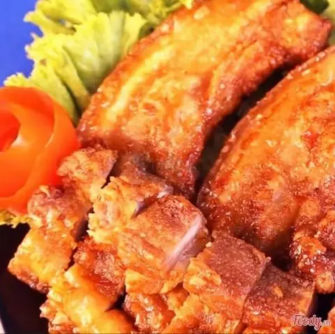Hình ảnh Ba rọi rim mắm tỏi