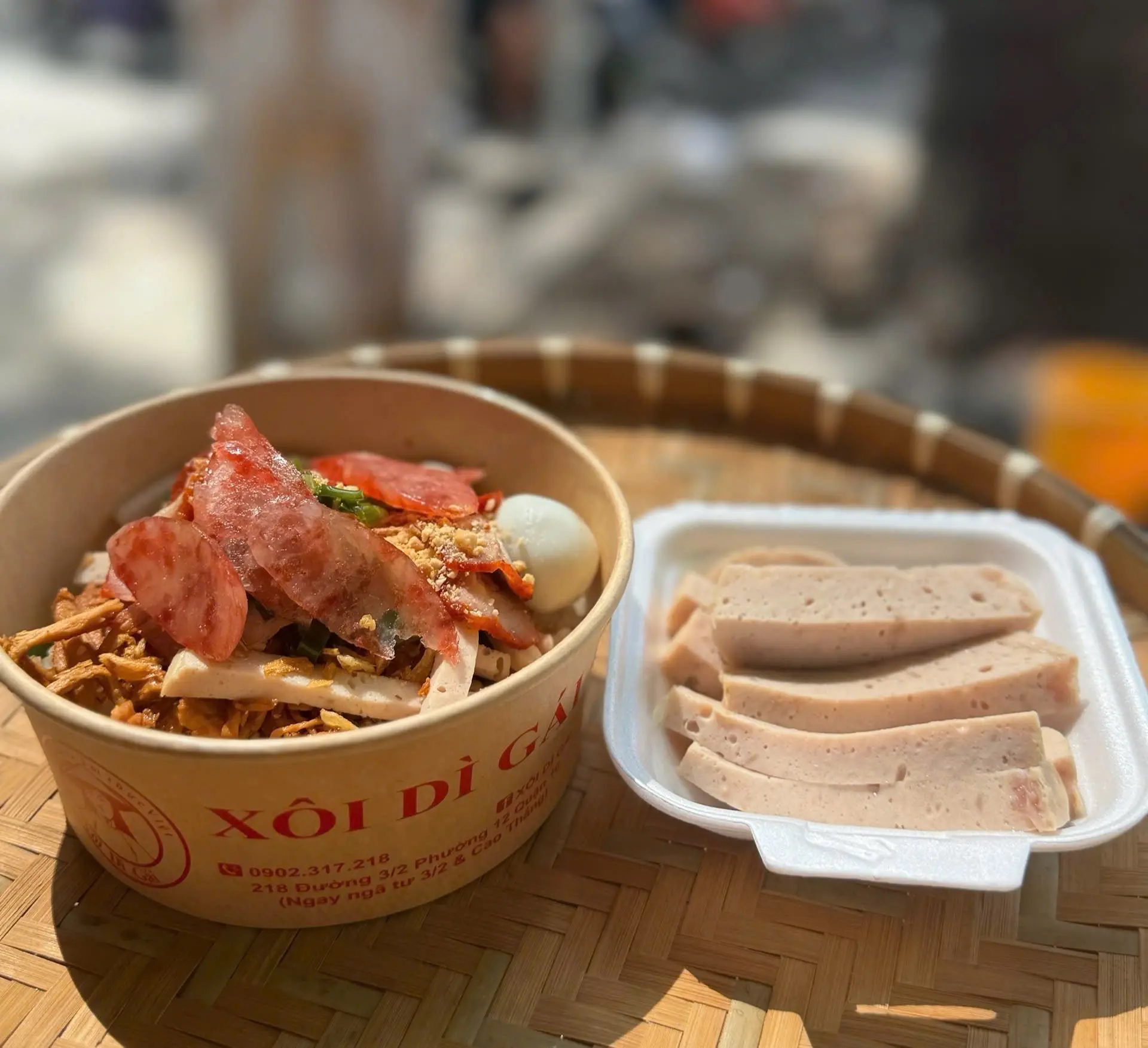Hình ảnh Xôi Mặn  - chả lụa 100g