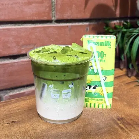 Hình ảnh Matcha Latte Sữa Chuối