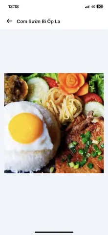 Hình ảnh Cơm sườn bì ốp la