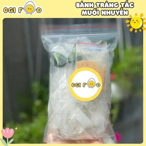 Hình ảnh Bánh Tráng Tắc Muối Nhuyễn - Ăn Vặt OGI FOOD