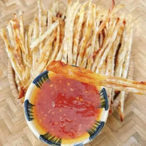 Hình ảnh Khô cá thiều que tẩm vị 250gr /hũ
