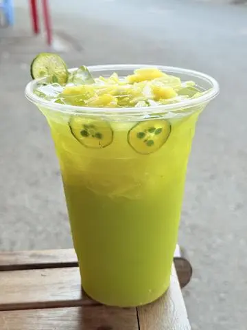 Hình ảnh Nước mía khóm tươi