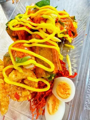 Hình ảnh Bánh Tráng Cuốn Bơ Tốp Mỡ ( Lớn )