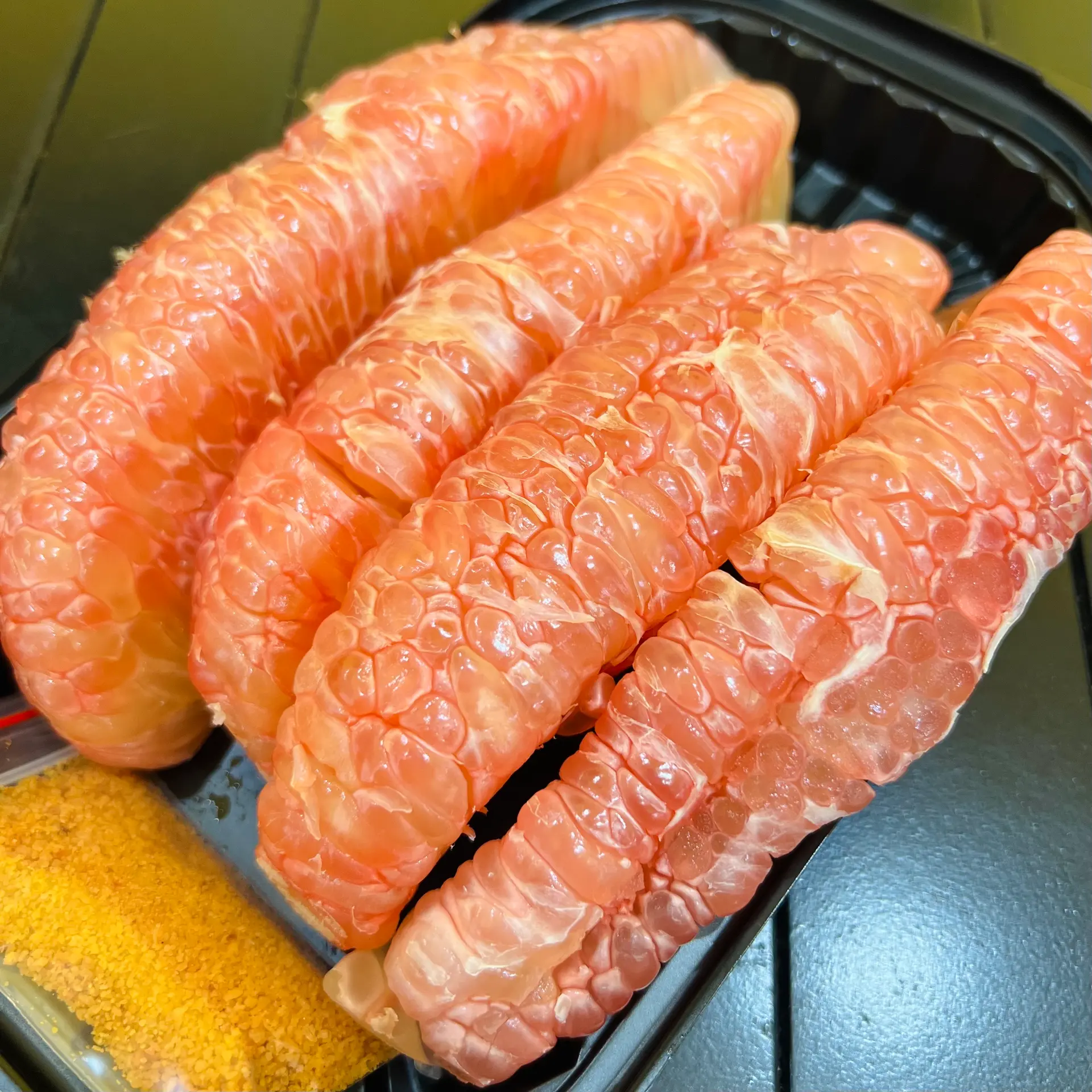 Hình ảnh Bưởi da xanh (kèm muối chấm)