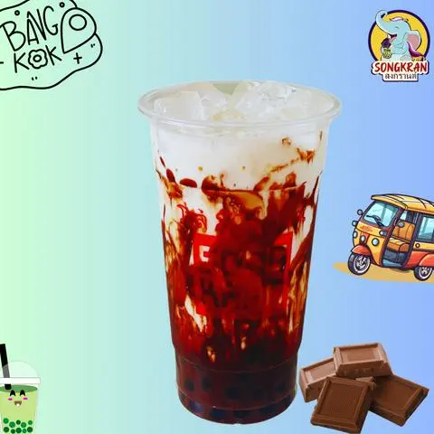 Hình ảnh Sữa Tươi Chocolate Trân Châu Đường Đen