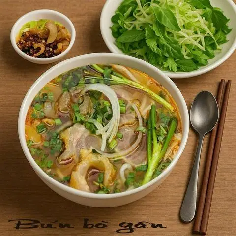 Hình ảnh Bún bò gân