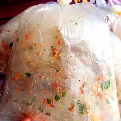 Hình ảnh Bánh tráng mỡ hành