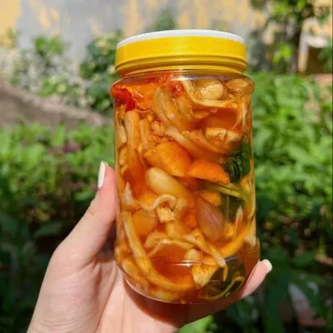 Hình ảnh Dưa Món Ngâm Chua Ngọt Miền Trung 500g