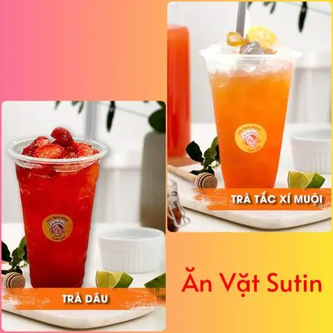 Hình ảnh Combo 2 Ly Trà ( Tắc Xí Muội - Dâu)