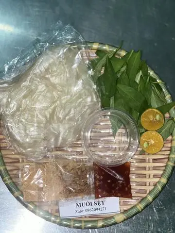 Hình ảnh Bánh Tráng Muối Sệt