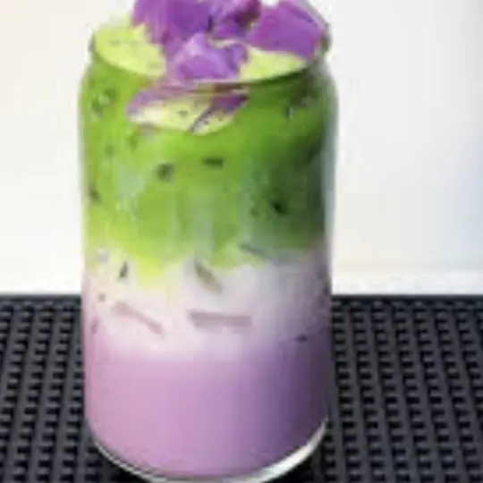 Hình ảnh Matcha Latte Sữa Gấu Khoai Môn