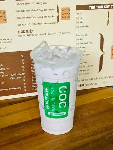 Hình ảnh Trà sữa khoai môn