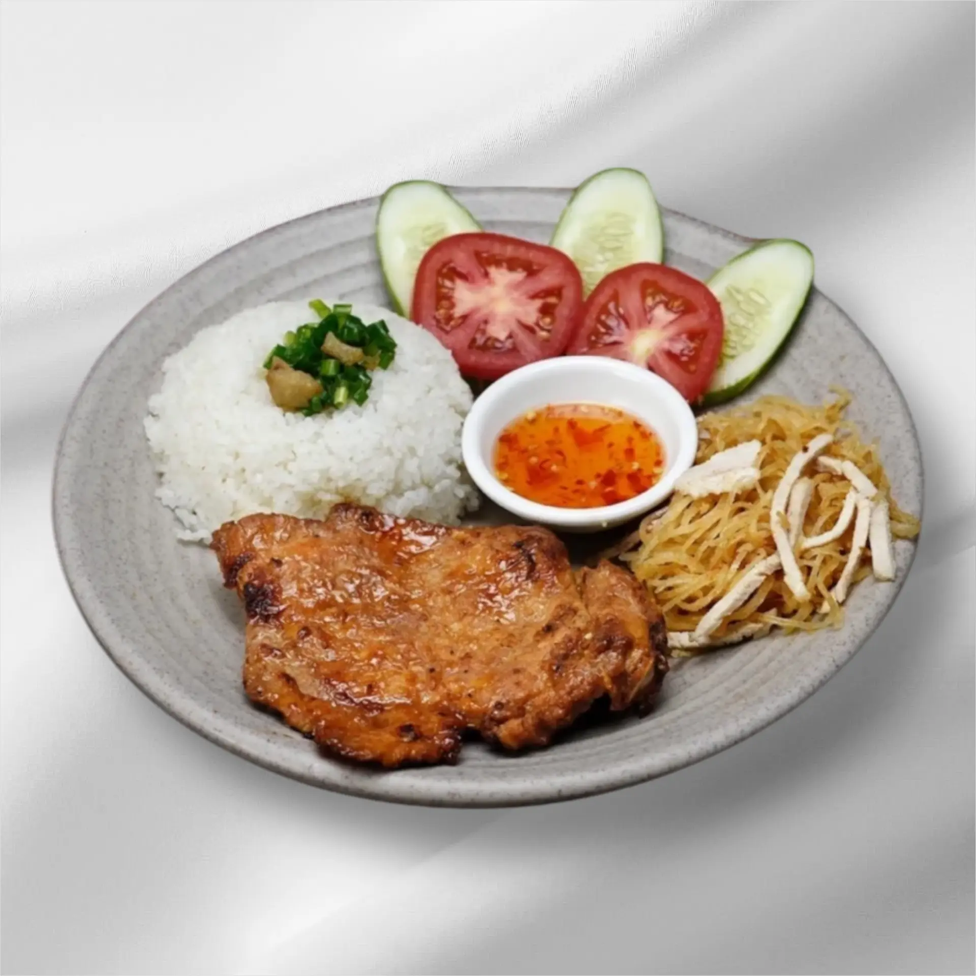 Hình ảnh Cơm Sườn + Bì